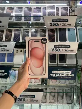 IPHONE 15 128GB NEW BISA CASH/CREDIT