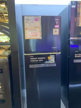 Promo Cicilan Pasti Kulkas Aqua 2 Pintu