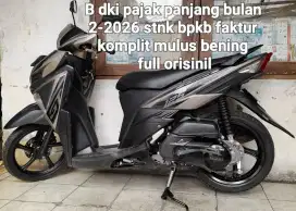 Yamaha Mio Soul GT 2016 blue core 125 cw asli abu2 B dki pajak panjang