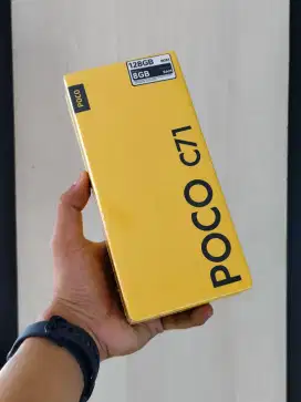 Poco C71 4/128GB (new) *BISA COD #FASTRESPON WA
