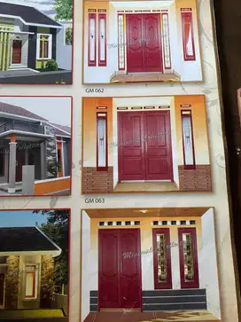 Pintu Kamper baru kualitas bagus bahan kayu bekas