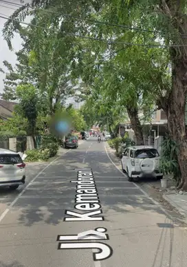 A155 Jual BU Tanah di Jalan Raya Kemandoran 1 dekat Permata Hijau