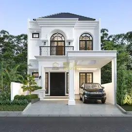 RUMAH DESIGN KLASIK MEDITERAN DI NGAGLIK DEKAT AL-AZHAR CAIRO