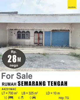 DIJUAL RUMAH DI SEMARANG TENGAH A4231