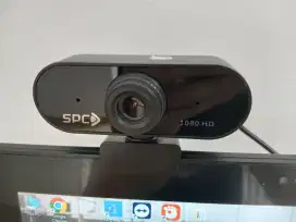 Webcam SPC WC02 Full HD Kondisi 98% Like New