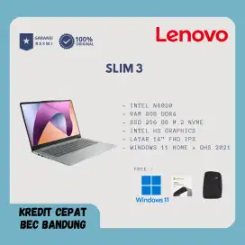 Kredit Cepat laptop Lenovo Slim 3