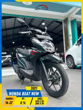 HONDA BEAT NEW 2021 MONGGO GAS POLL MASZEHH HIKMAH MOTOR KEPUH