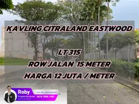 MURAH, Kavling Citraland Eastwood dkt woodland tpr Gwalk