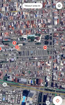 Disewakan 1 kamar rusun Tanah abang.selangkah ke Grand Indo