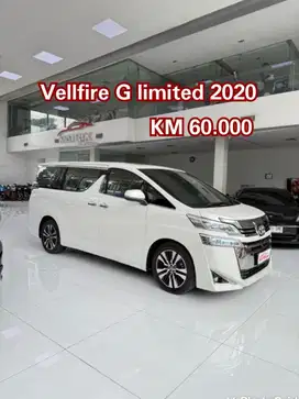 Toyota Vellfire G Limited 2020 nik 2019