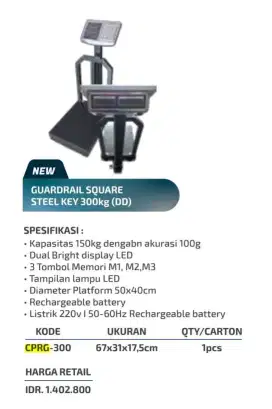 Timbangan digital 300 kg Murah Original Sojikyo