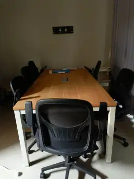 Jual Meja Kantor SIEBEN Plus Kursi
