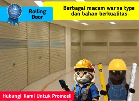 Rolling Door Berkualitas Harga Promosi
