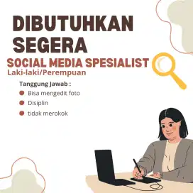 Dicari admin dan bisa edit foto