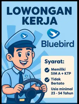 Lowongan pengemudi blue bird
