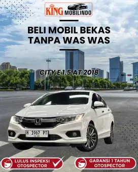 Honda City E 1.5 AT 2018