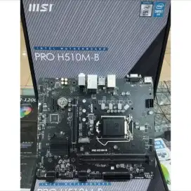 Paket motherboard Msi H510M Proc I5 10400f Ram 16gb