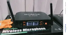 Mic wireless Bomge V 420