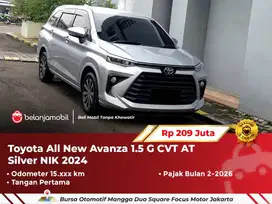 [ WARRANTY ] Toyota All New Avanza 1.5 G CVT AT Silver NIK 2024 2025