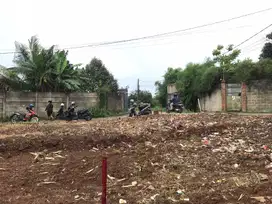 Lahan SHM, Dekat Jalan Bomang (Bojonggede-Kemang); Promo 1 Jt-an/m