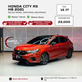 LOW KM ! HONDA CITY RS HB 2021