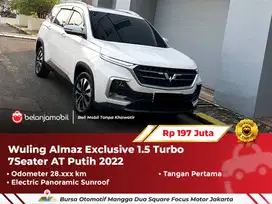 [ WARRANTY ] Wuling Almaz Exclusive 1.5 Turbo AT Putih 2022/2023