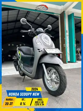 HONDA SCOOPY NEW 2024 LIKE NEW MASZEHH HIKMAH MOTOR KEPUH