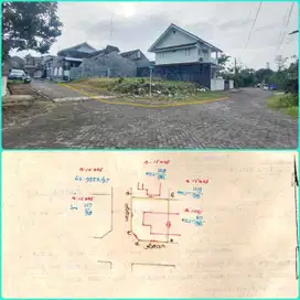 Tanah strategis dlm perumahan griya taman asri gito gati