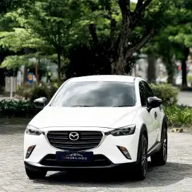 DP 15 JUTA!! MAZDA CX-3 2.0 TOURING AT 2017/2018 PUTIH