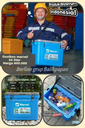 Cool Box Coolbox Cooler Box Travel Mark 24 ltr Marvel