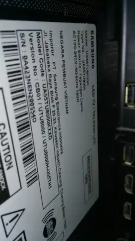 Dijualll murah Tv 55 UHD 4k smart digital samsung