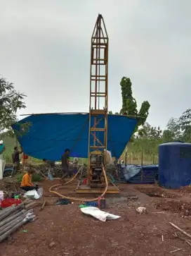 Sumur bor air bersih