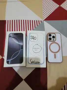 Iphone 16 pro white titanium ibox