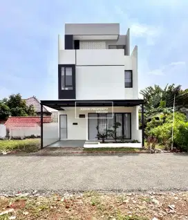 JUAL RUMAH BRAND NEW DALAM CLUSTER DI CIRENDEU DEKAT MRT LEBAK BULUS