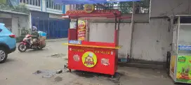 gerobak booth jualan