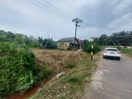 Harga 200Jt-an Tanah Km 7 Lingkungan Perumahan Seberang Gramedia: SHM