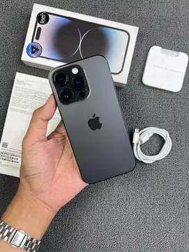 Iphone 14 Pro 128GB Fullset Original Resmi ibox Black