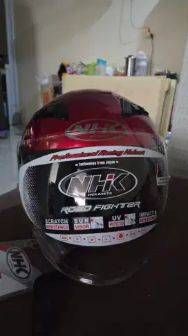 Jual helm NHK half face size xl