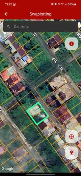 Dijual rumah plus tanah purnama agung 7 ukuran 18 x 20