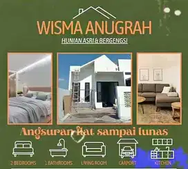 Promo Rumah Murah Cerme Gresik Perum Wisma Anugrah dekat jl. Provinsi