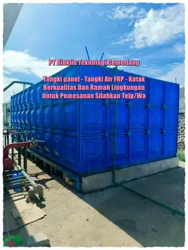 Tangki Panel, Rooftank Kotak, Toren Air FRP, Tangki Air Kotak, Roof Ta