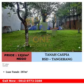 Tanah Kavling Cluster Caspia BSD - Tangerang, Banten