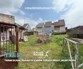 Tanah Murah dekat poros jalan Patimura Batu Malang
