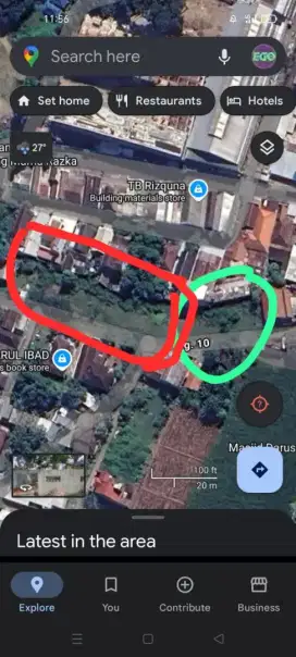 Dijual tanah siap bangun lokasi dekat pintu tol