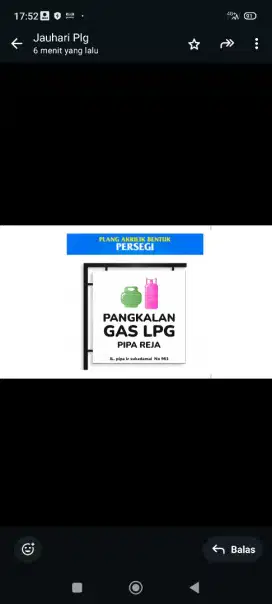 Dibutuhkan pekerja pria utk pangkalan LPG