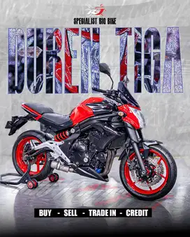 Kawasaki ER6N Nik 2012 Km 27.000an Full Paper