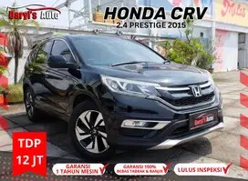 2015 Honda Crv 2.4 AT Prestige Sunroof antik Terawat TDP 12jt