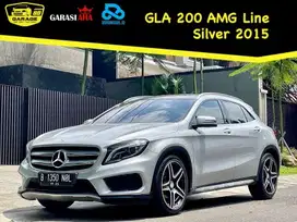 Mercy GLA 200 AMG Line 2015 Silver. Hatchback Kencang