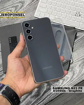 SAMSUNG S23 FE 256GB GRAPHITE LIKE A NEW MULUS FULL ORI