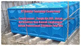 Tangki Panel, Rooftank Kotak, Toren Air FRP, Tangki Air Kotak, Roof Ta